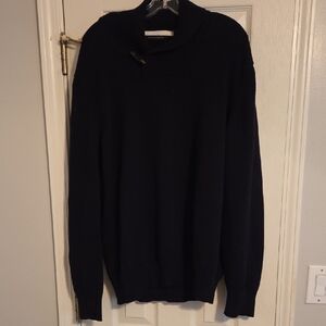 Sean John Men's Dark Sweater Turtleneck